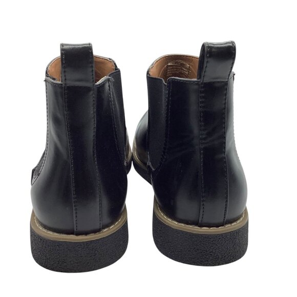 Men’s Rockland Black Chelsea Boots, Deer Stags  size 4M Deer Stags Rockland Memory Foam Black Faux Leather‎ Chelsea  main image 4